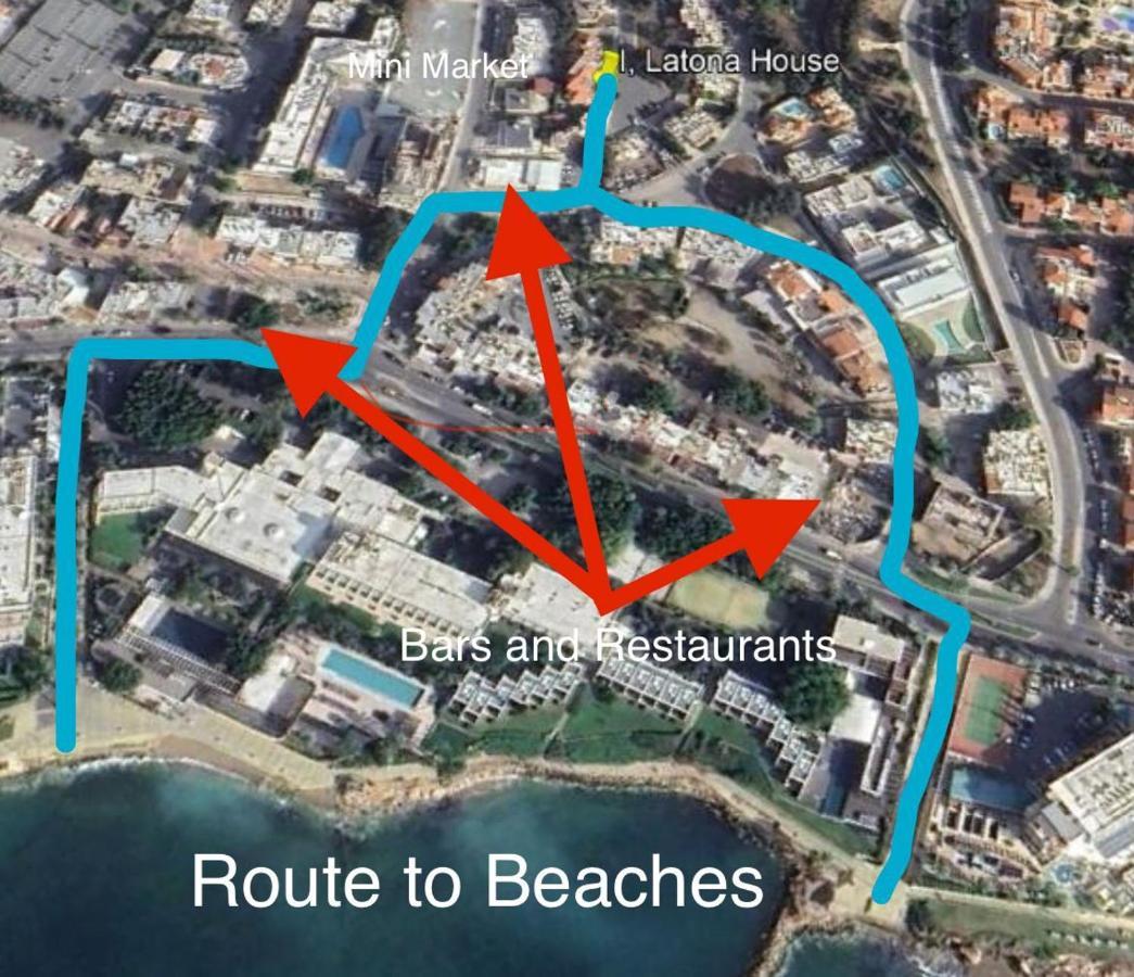 Seaside Maisonette 200M From Sea Pafos Zewnętrze zdjęcie